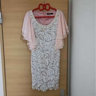 中古リアージュドレスＭ ピンク♡ 背中が隠れます。予備にいかがですか？！(ナイトドレス)