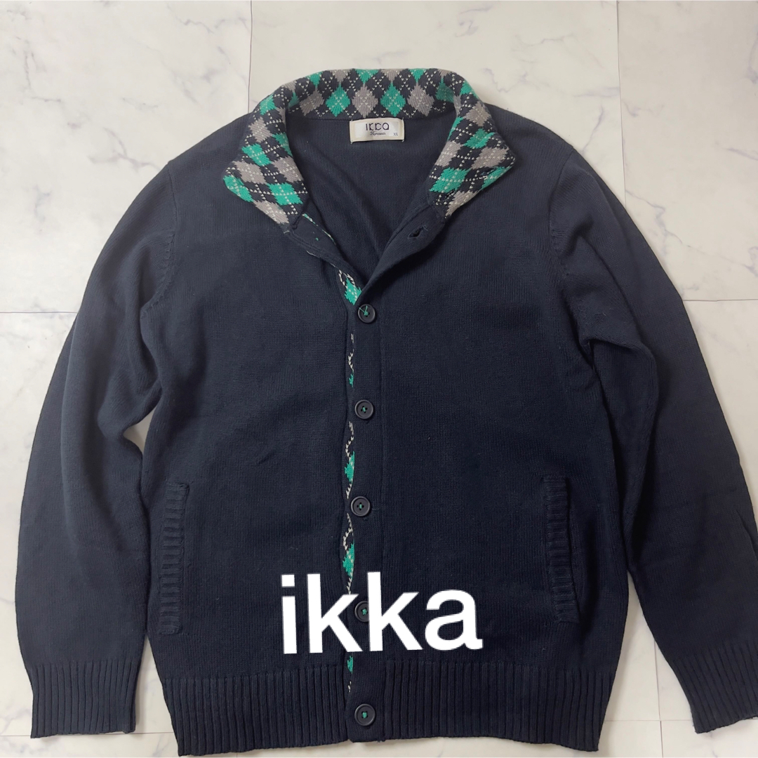 ikka(イッカ)のikka イッカ メンズカーディガン 長袖 ジャケット メンズのトップス(カーディガン)の商品写真