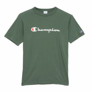 [チャンピオン] Tシャツ 半袖 綿100% 定番 スクリプトロゴプリント ショ(その他)