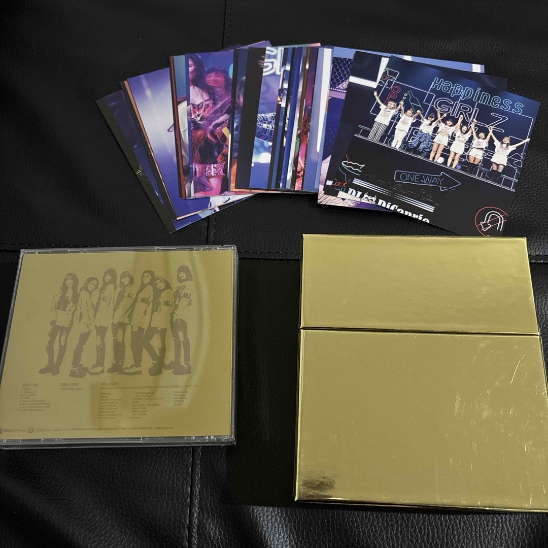 Happiness(ハピネス)のGOLD ［CD+2DVD］＜初回生産限定盤＞ エンタメ/ホビーのCD(ポップス/ロック(邦楽))の商品写真