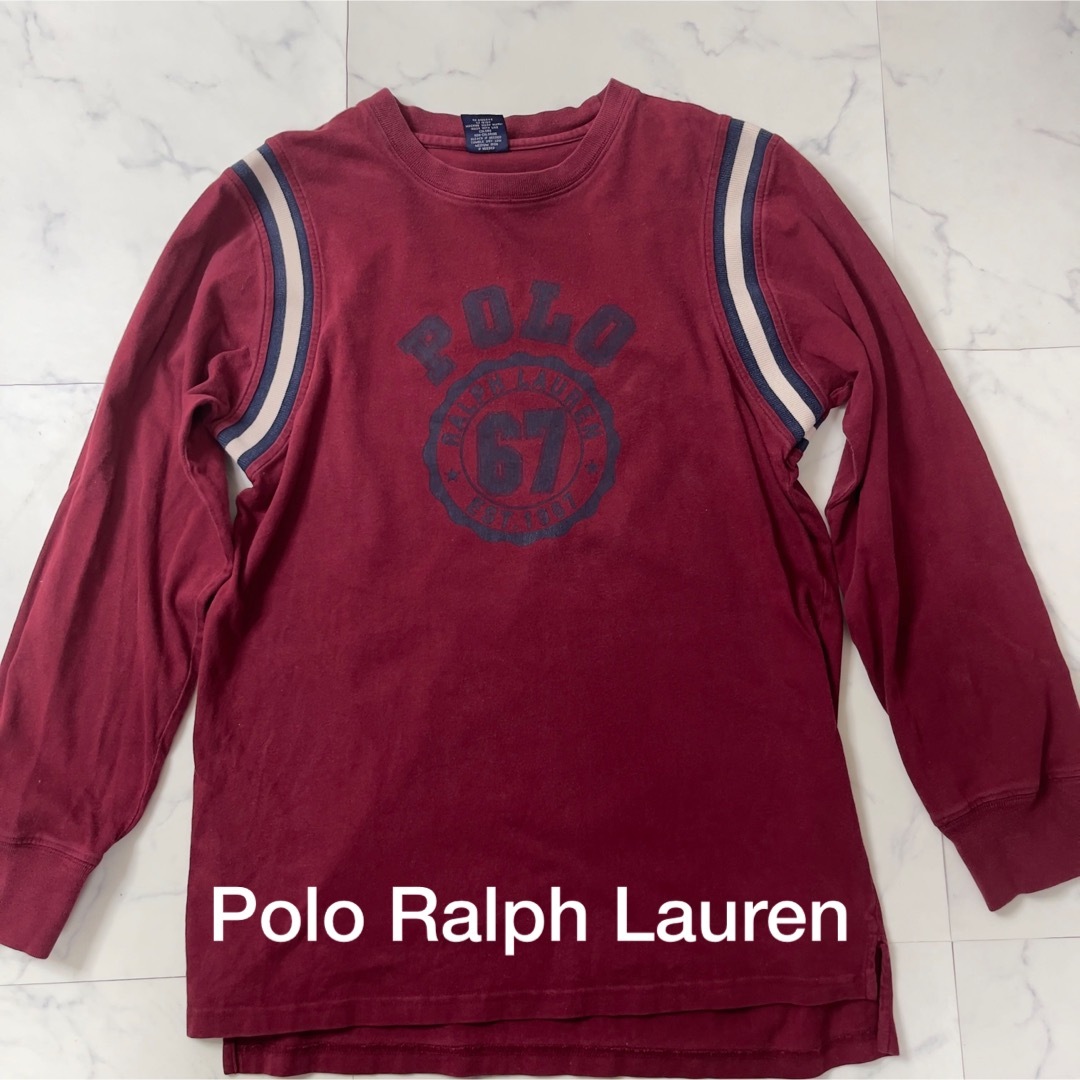 POLO RALPH LAUREN(ポロラルフローレン)のPolo Ralph Lauren 長袖シャツ ロンＴ ロゴ入り メンズのトップス(Tシャツ/カットソー(七分/長袖))の商品写真