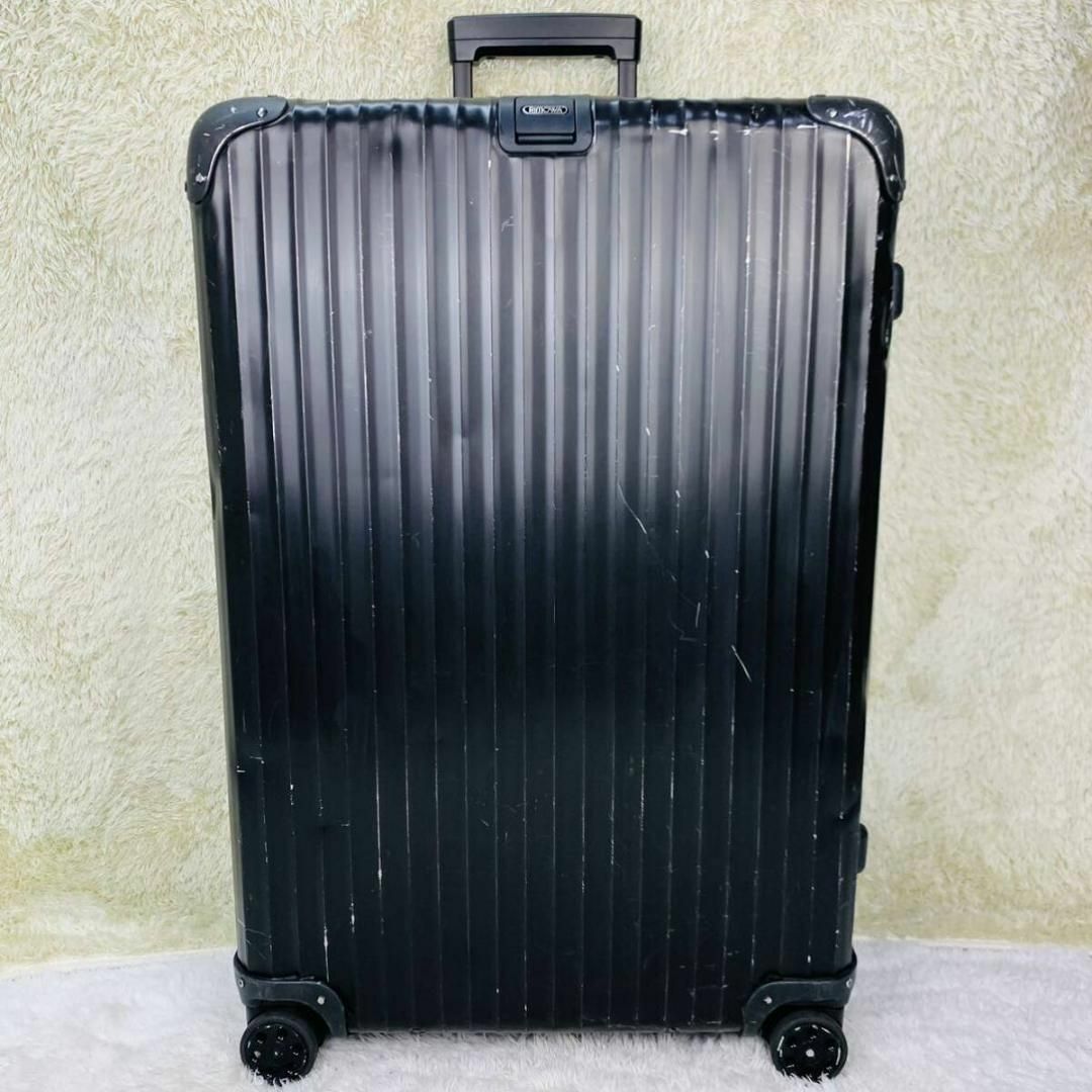 RIMOWA(リモワ)の人気モデル✨リモワ トパーズ ステルス 98L 4輪 TSAロック  黒 アルミ メンズのバッグ(トラベルバッグ/スーツケース)の商品写真