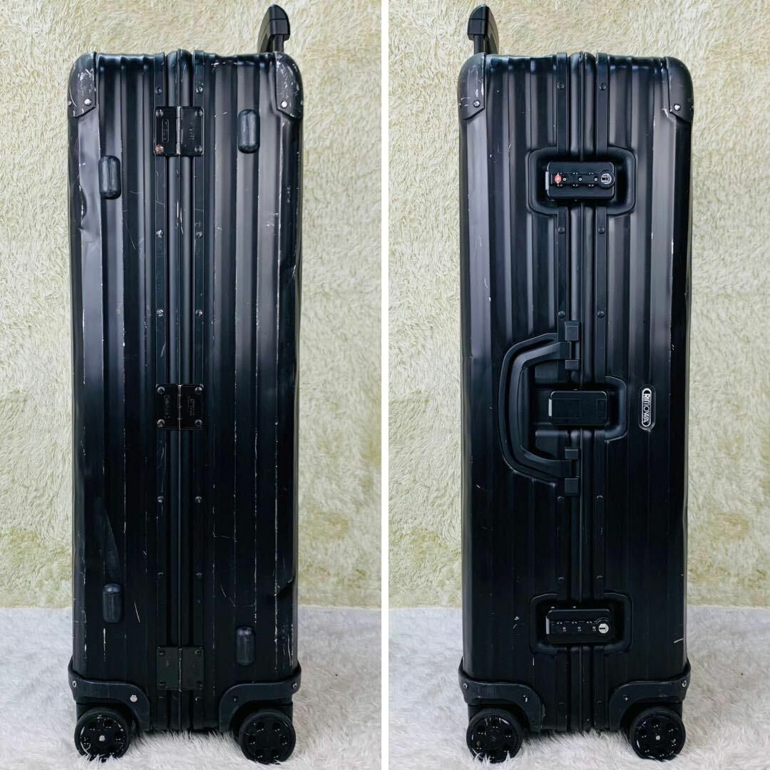 RIMOWA(リモワ)の人気モデル✨リモワ トパーズ ステルス 98L 4輪 TSAロック  黒 アルミ メンズのバッグ(トラベルバッグ/スーツケース)の商品写真