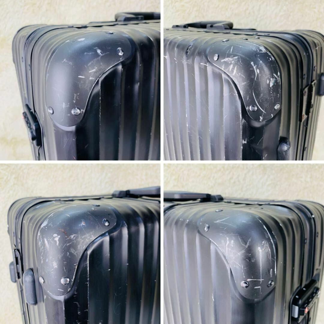 RIMOWA(リモワ)の人気モデル✨リモワ トパーズ ステルス 98L 4輪 TSAロック  黒 アルミ メンズのバッグ(トラベルバッグ/スーツケース)の商品写真