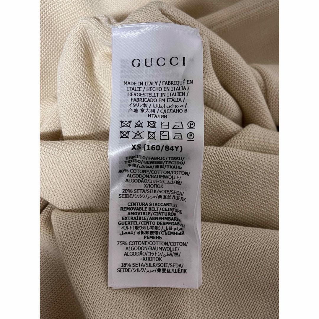 Gucci(グッチ)のGUCCI ニットワンピース レディースのワンピース(ひざ丈ワンピース)の商品写真