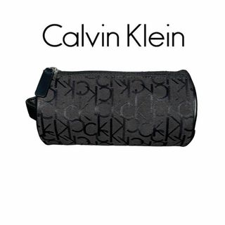 即日発送 未使用品 Calvin Klein ポーチ ブラック キャンバス