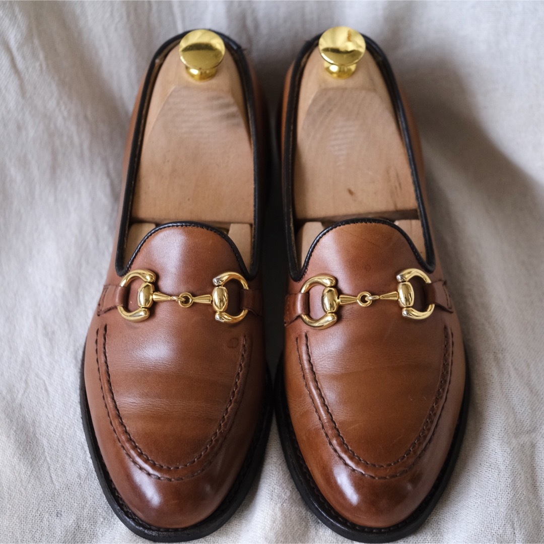 JOSEPH CHEANEY & SONS(ジョセフチーニアンドサンズ)のJOSEPH CHEANEY&SONSチーニー ビットローファーPERLA茶4 レディースの靴/シューズ(ローファー/革靴)の商品写真