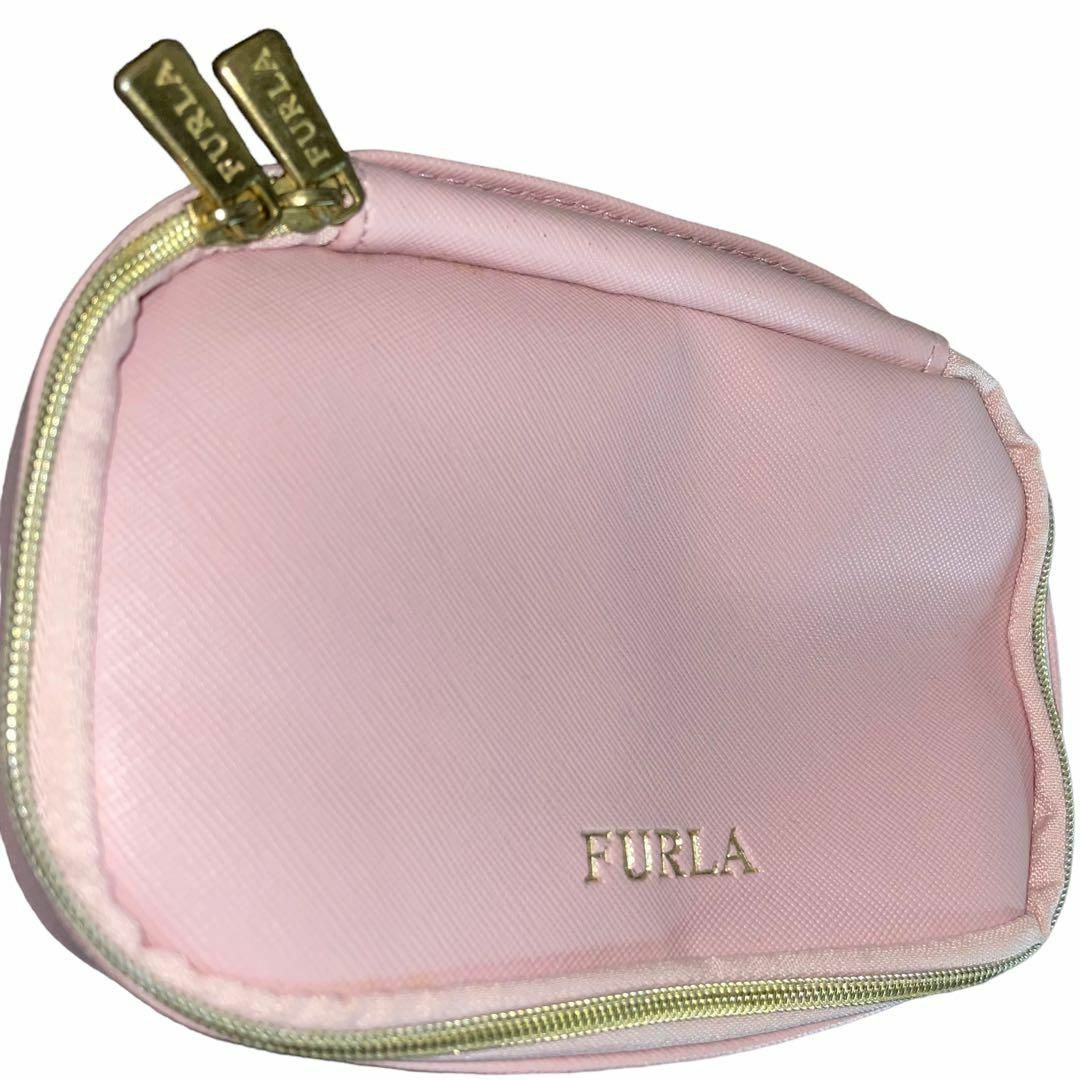 Furla(フルラ)の即日発送 FURLA ポーチ ピンク レザー レディースのファッション小物(ポーチ)の商品写真