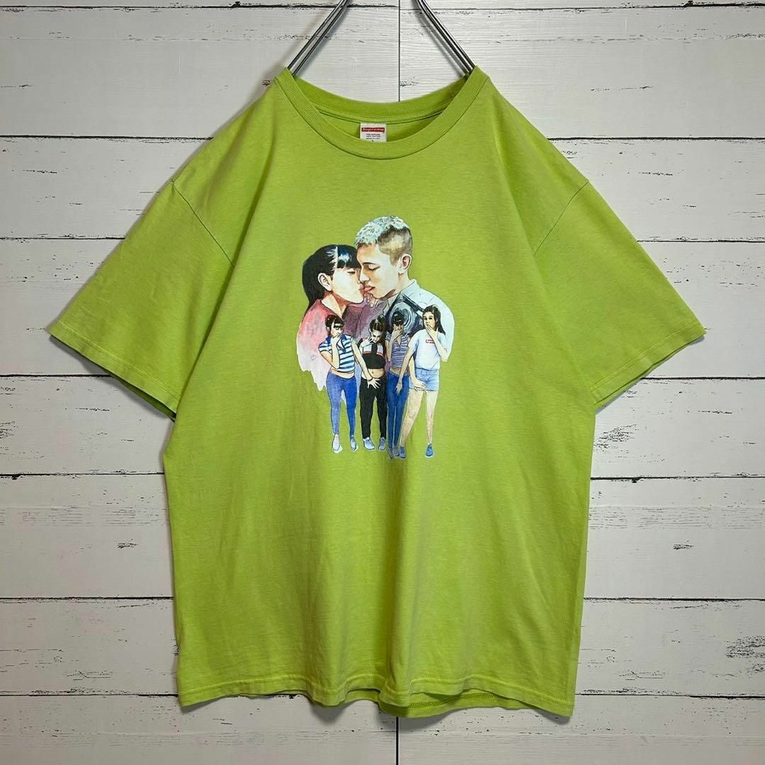 Supreme(シュプリーム)の【超希少モデル】シュプリーム☆センターロゴ Tシャツ Lサイズ 人気カラー メンズのトップス(Tシャツ/カットソー(半袖/袖なし))の商品写真