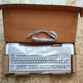 マック(Mac (Apple))の新品 Apple Extended Keyboard Ⅱ マック(PC周辺機器)