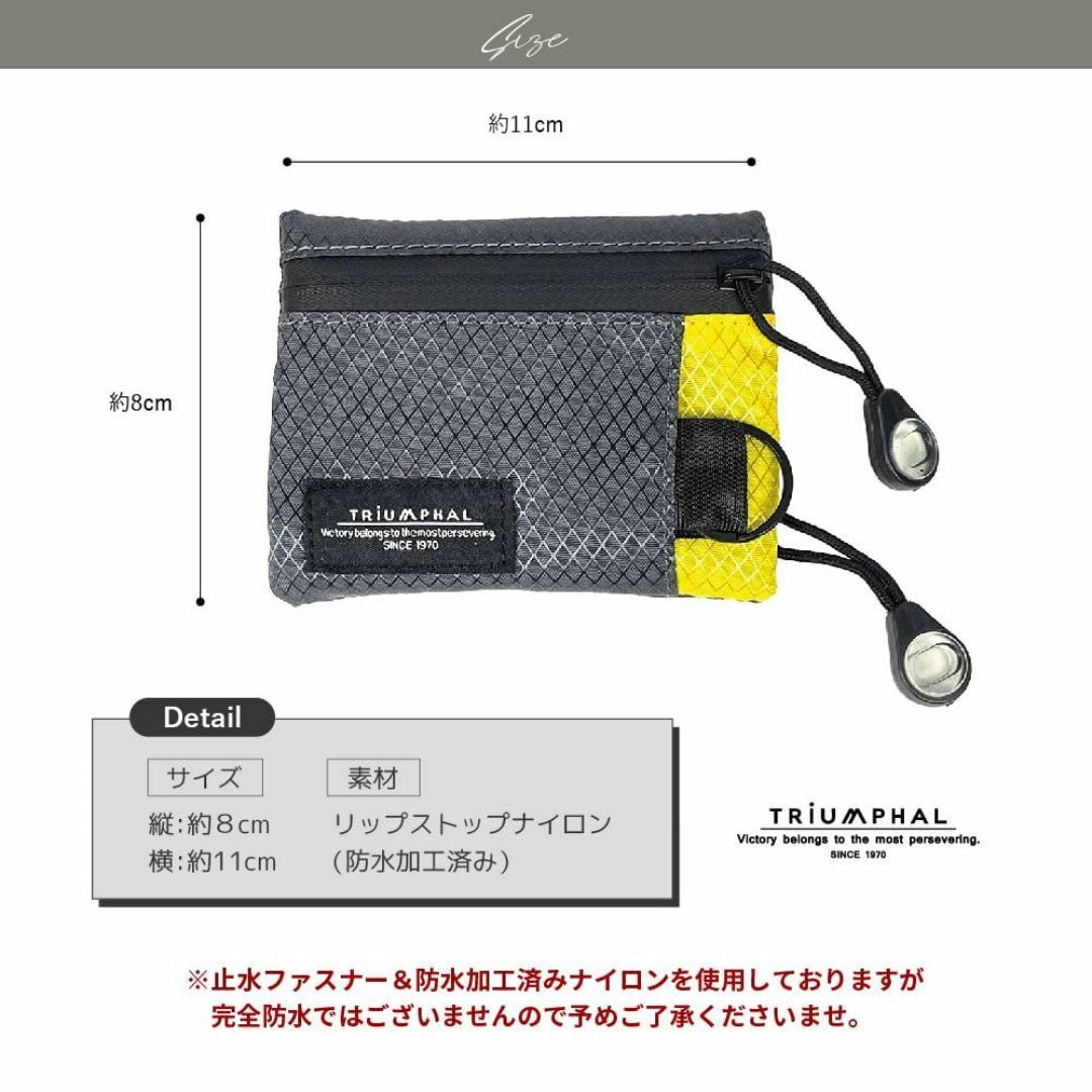 【色: J】TRIUMPHAL メンズ レディース キーケース カジュアル コイ メンズのバッグ(その他)の商品写真