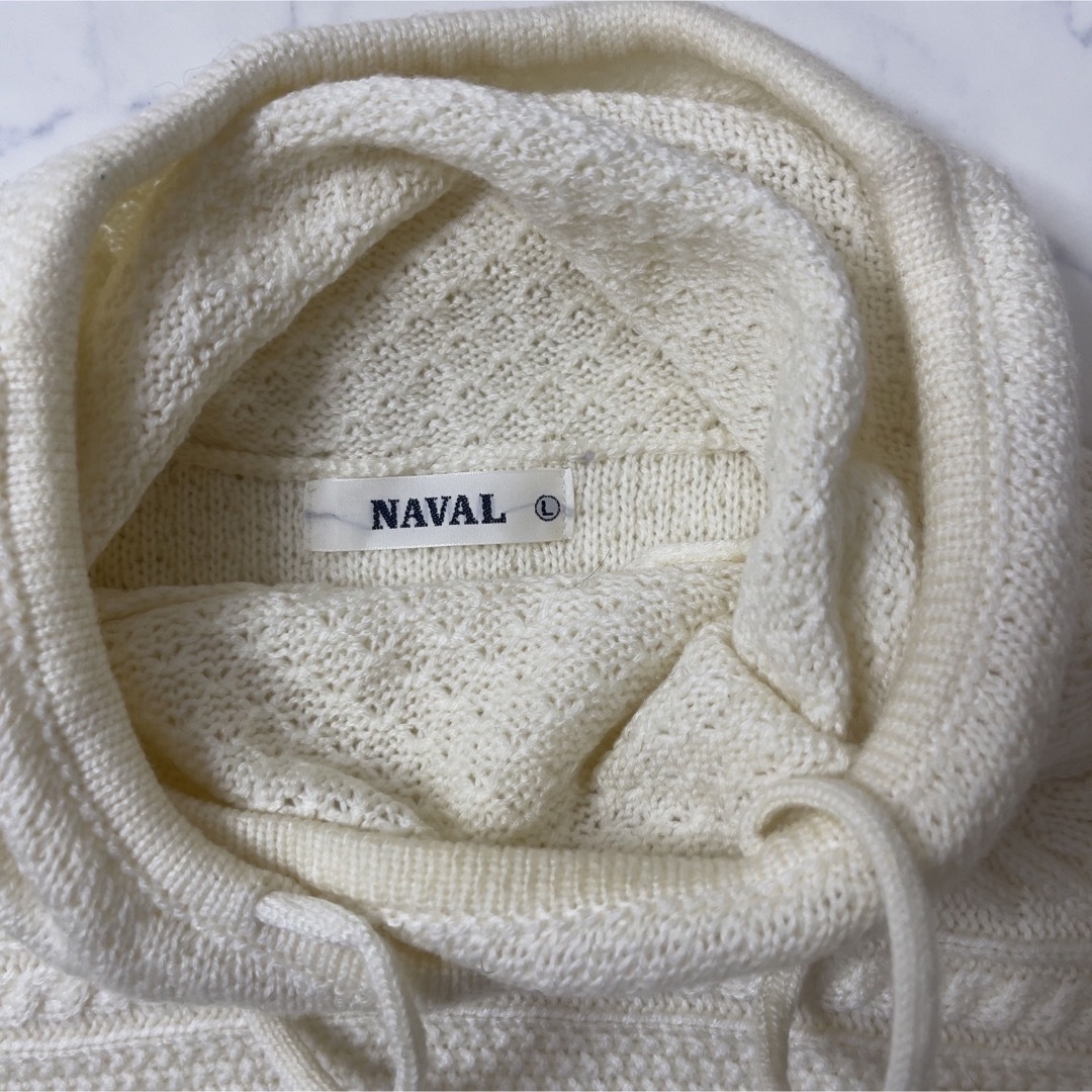 NAVAL(ナバル)のNAVAL ナバル メンズニットセーター セーター 長袖 ニットトレーナー メンズのトップス(ニット/セーター)の商品写真