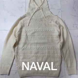 ナバル(NAVAL)のNAVAL ナバル メンズニットセーター セーター 長袖 ニットトレーナー(ニット/セーター)