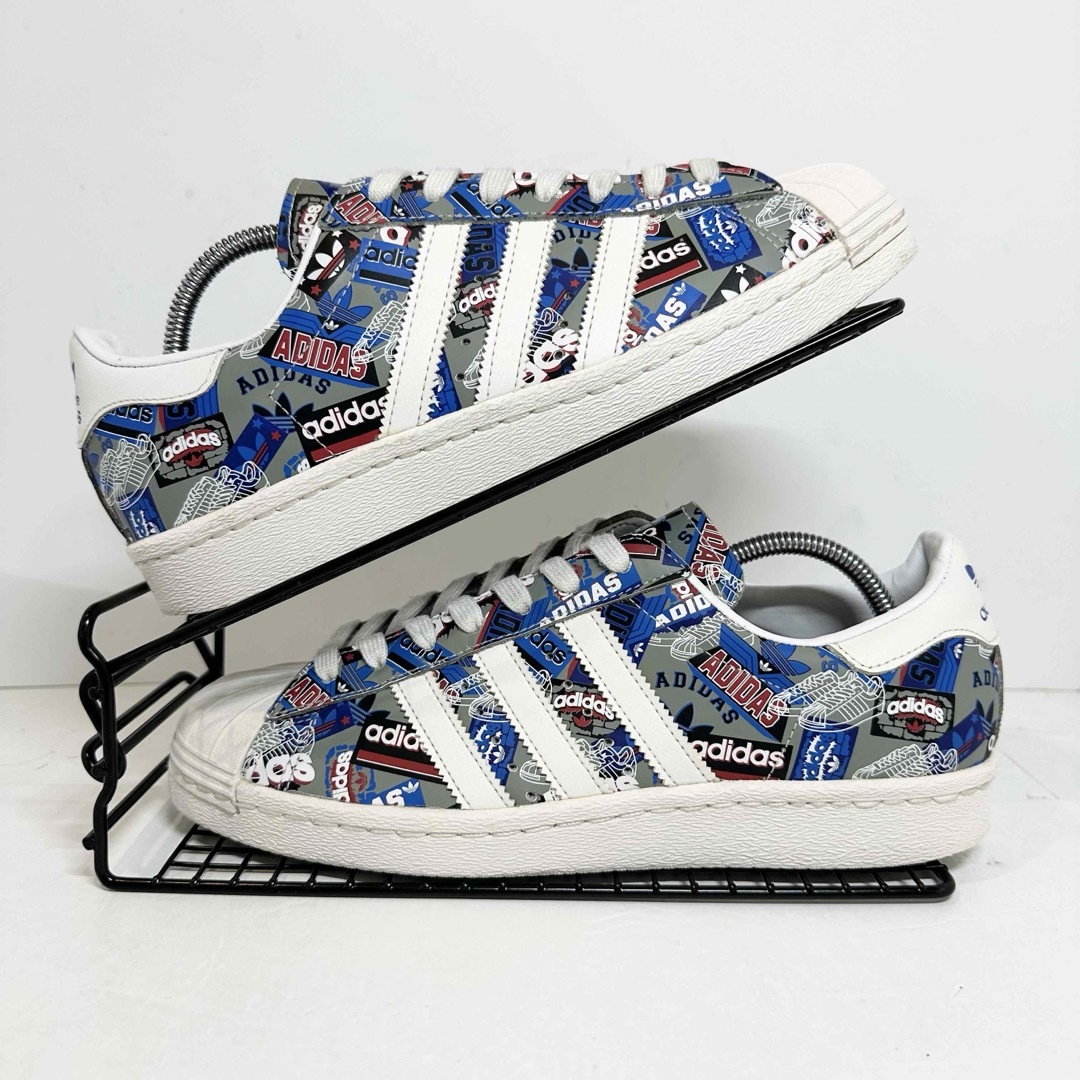 Originals（adidas）(オリジナルス)の美品★NIGO×adidas★SUPERSTAR/スーパースター★青白赤★26 メンズの靴/シューズ(スニーカー)の商品写真