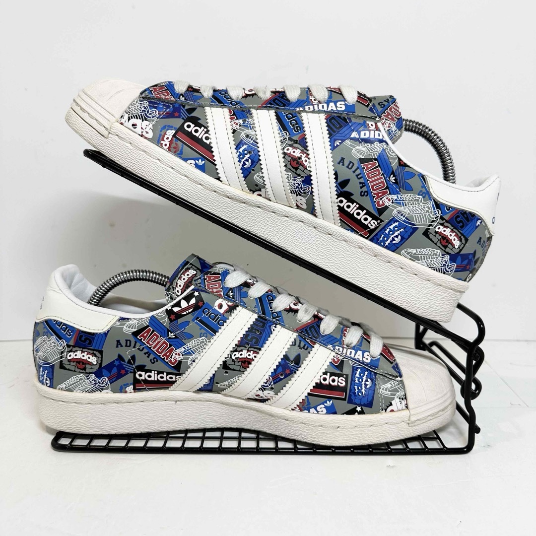 Originals（adidas）(オリジナルス)の美品★NIGO×adidas★SUPERSTAR/スーパースター★青白赤★26 メンズの靴/シューズ(スニーカー)の商品写真