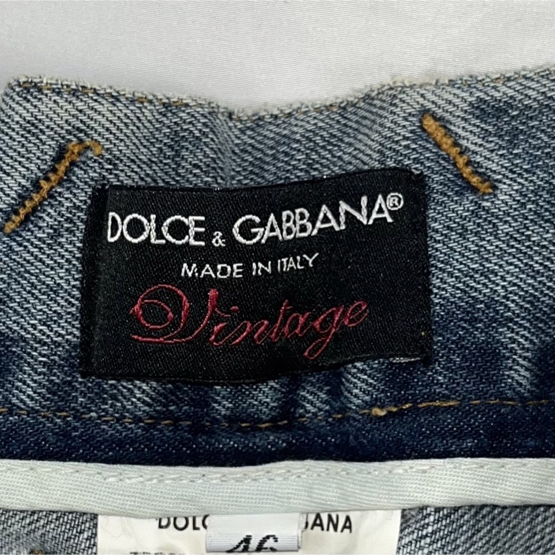 DOLCE&GABBANA(ドルチェアンドガッバーナ)のdolce&gabbana ドルガバ　デニムパンツ　archive 00s メンズのパンツ(デニム/ジーンズ)の商品写真
