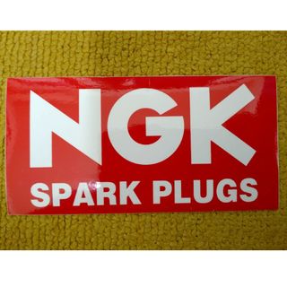 エヌジーケー(NGK)のNGK SPARK PLUG オリジナルステッカー(ノベルティグッズ)