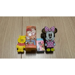 ディズニー(Disney)のDisney ディズニー 文房具セット まとめ売り 消しゴム クリップ ミニー (キャラクターグッズ)