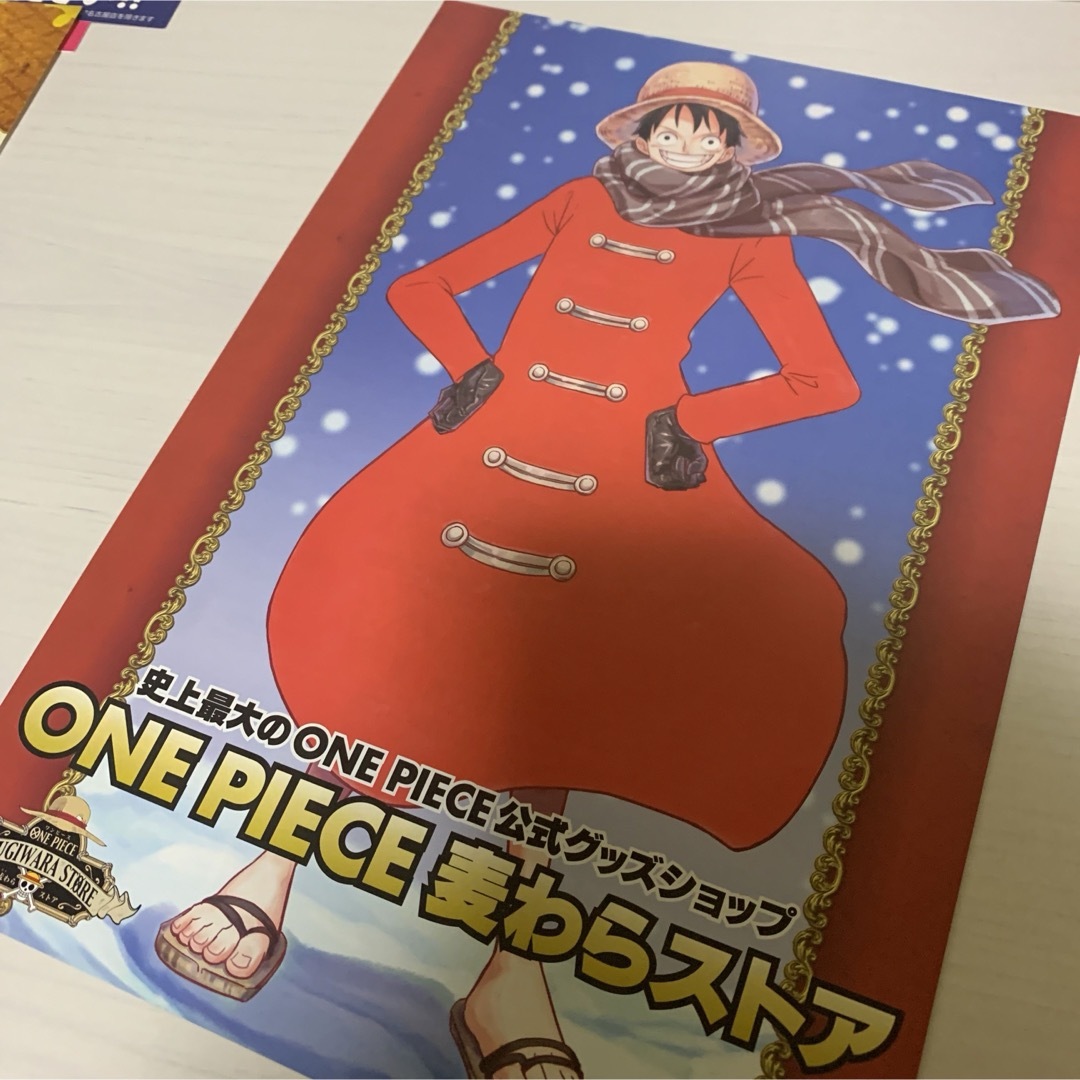 ONE PIECE(ワンピース)のONE PIECE フライヤー チラシ エンタメ/ホビーのコレクション(印刷物)の商品写真