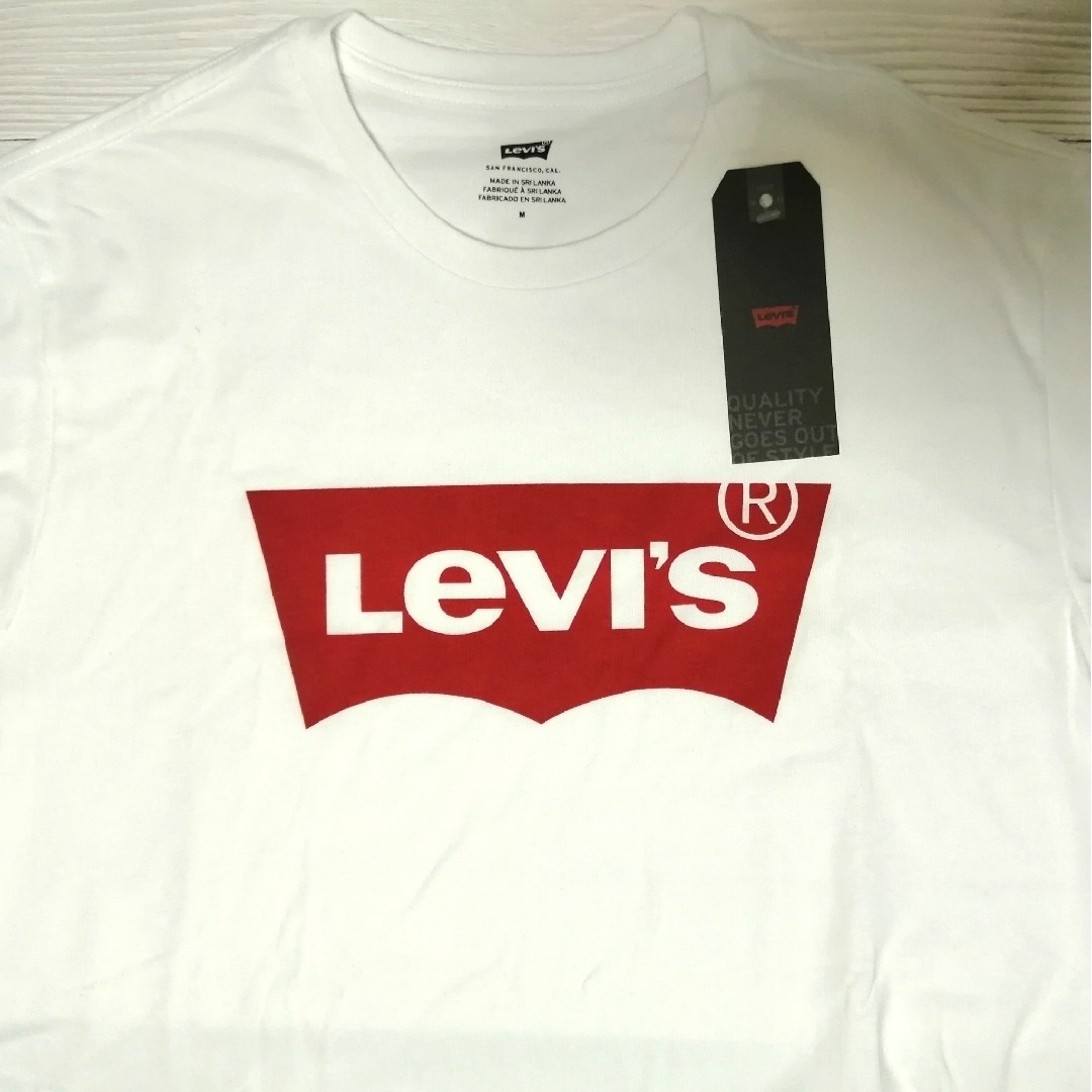 Levi's(リーバイス)の新品 リーバイス プリント Tシャツ ホワイト メンズのトップス(Tシャツ/カットソー(半袖/袖なし))の商品写真