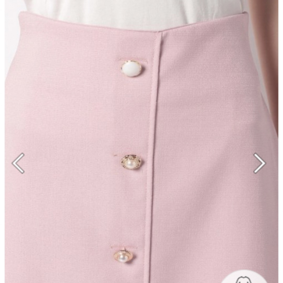 INGNI(イング)のINGNI アソート釦変わり織り台形 スカート　M レディースのスカート(ミニスカート)の商品写真