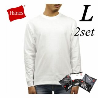 [ヘインズ] Tシャツ 綿100% ロングスリーブTシャツ ビーフィーT H5(Tシャツ/カットソー(七分/長袖))