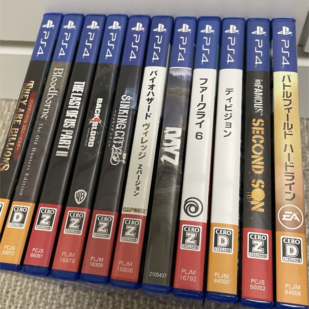 PS4 ソフト　セット　⚠️完売しているものがあります。ご確認ください！ エンタメ/ホビーのゲームソフト/ゲーム機本体(家庭用ゲームソフト)の商品写真