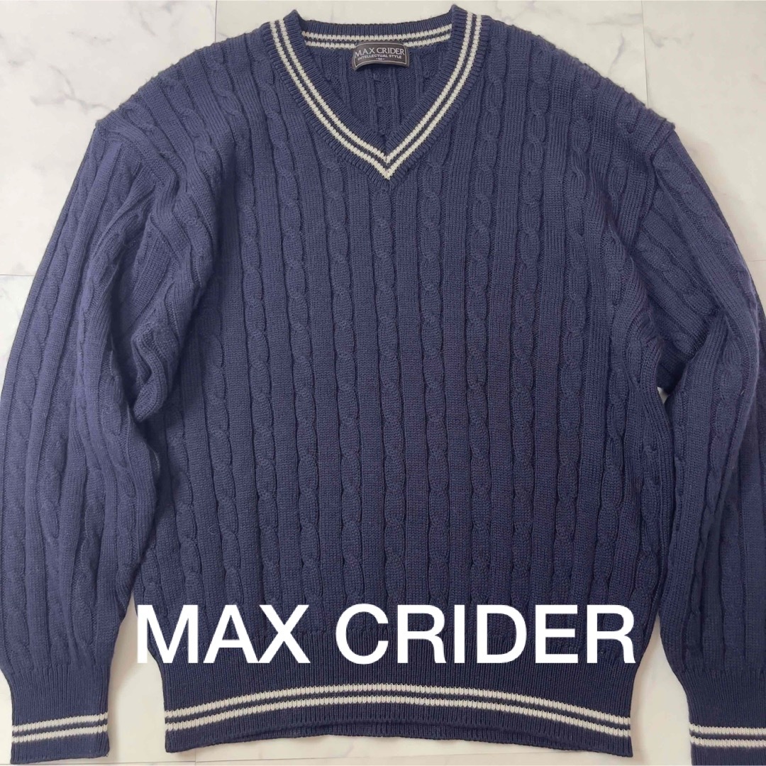 MAX CRIDER メンズ ニット セーター メイド・イン・ジャパン メンズのトップス(ニット/セーター)の商品写真