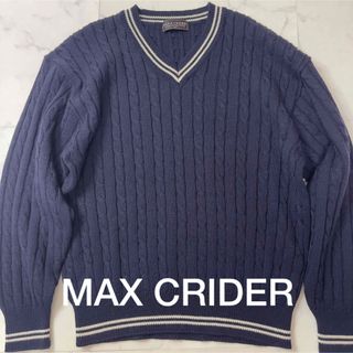 MAX CRIDER メンズ ニット セーター メイド・イン・ジャパン(ニット/セーター)