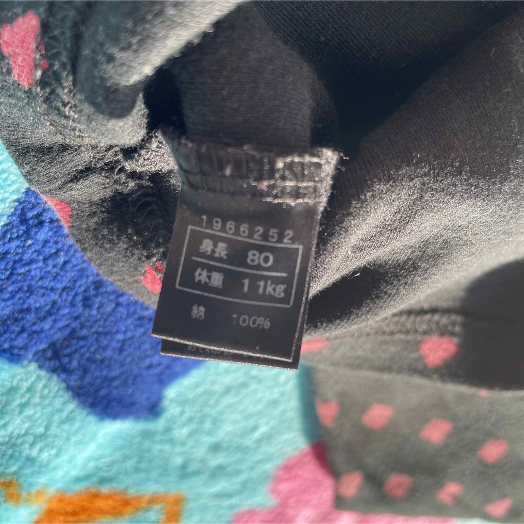HYSTERIC MINI(ヒステリックミニ)のヒステリックミニ ヒスミニ カーディガン セーター 80 キッズ/ベビー/マタニティのベビー服(~85cm)(カーディガン/ボレロ)の商品写真