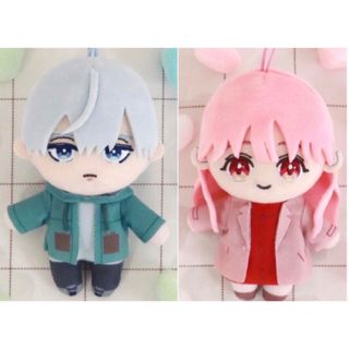 ナムコ限定　ゆびさきと恋々　ピコぬい　2種　波岐逸臣　糸瀬雪　②(キャラクターグッズ)