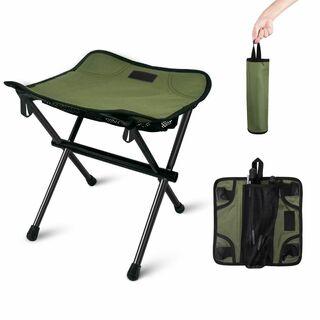 Saluyar アウトドアチェア 折りたたみ椅子 キャンプイス コンパクト 超軽(テーブル/チェア)