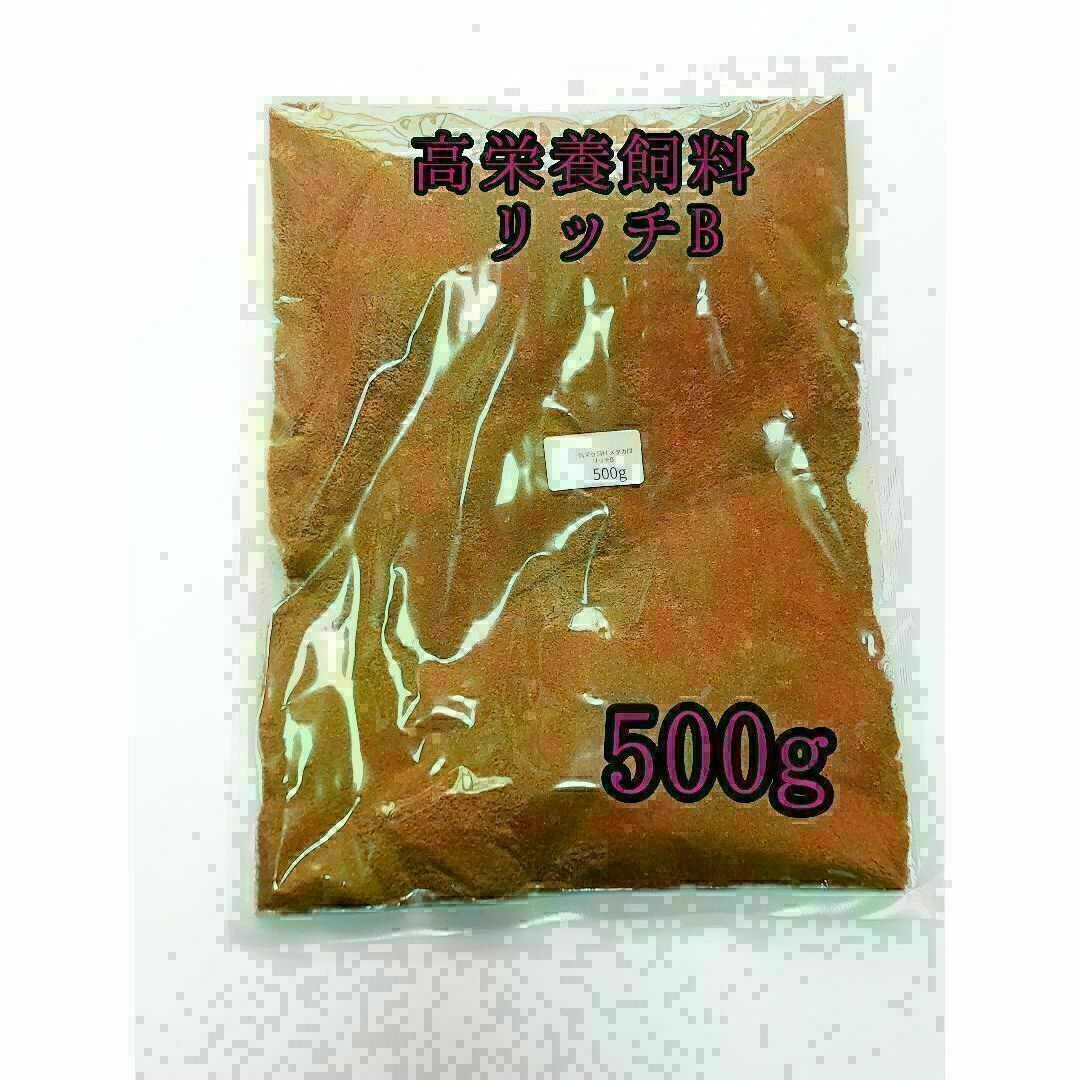 高栄養飼料 メダカ餌 リッチB 500g アクアリウム 熱帯魚 グッピー その他のペット用品(アクアリウム)の商品写真