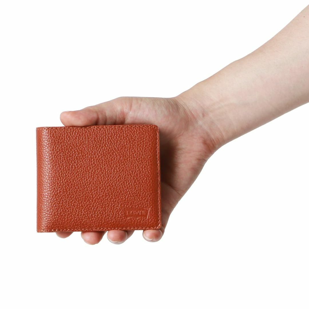 【色: ブラウン2】[リーバイス] 財布 メンズ レザー 別注 二つ折り財布 折 メンズのバッグ(その他)の商品写真