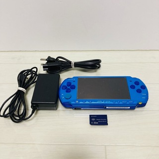 プレイステーションポータブル(PlayStation Portable)のPSP-3000 スカイブルー マリンブルー(携帯用ゲーム機本体)