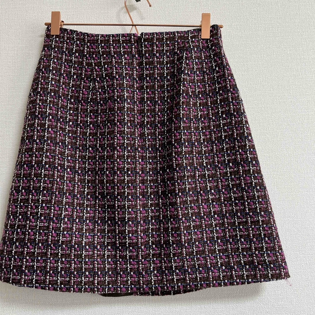 JILLSTUART(ジルスチュアート)のジルスチュアート　ミニスカート　ツィードスカート レディースのスカート(ミニスカート)の商品写真