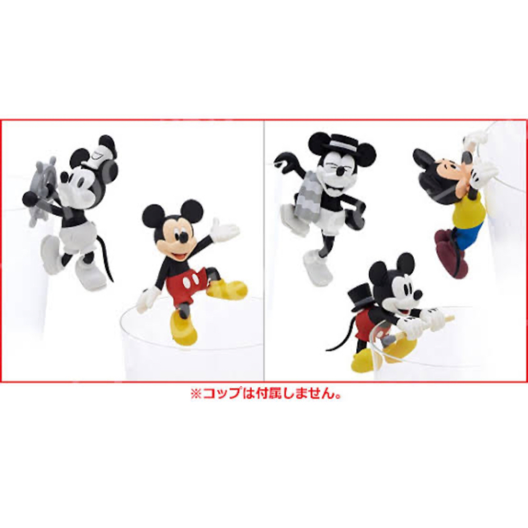 Disney(ディズニー)のプチット　ミッキーマウス　5種コンプリートセット　激安 エンタメ/ホビーのおもちゃ/ぬいぐるみ(キャラクターグッズ)の商品写真