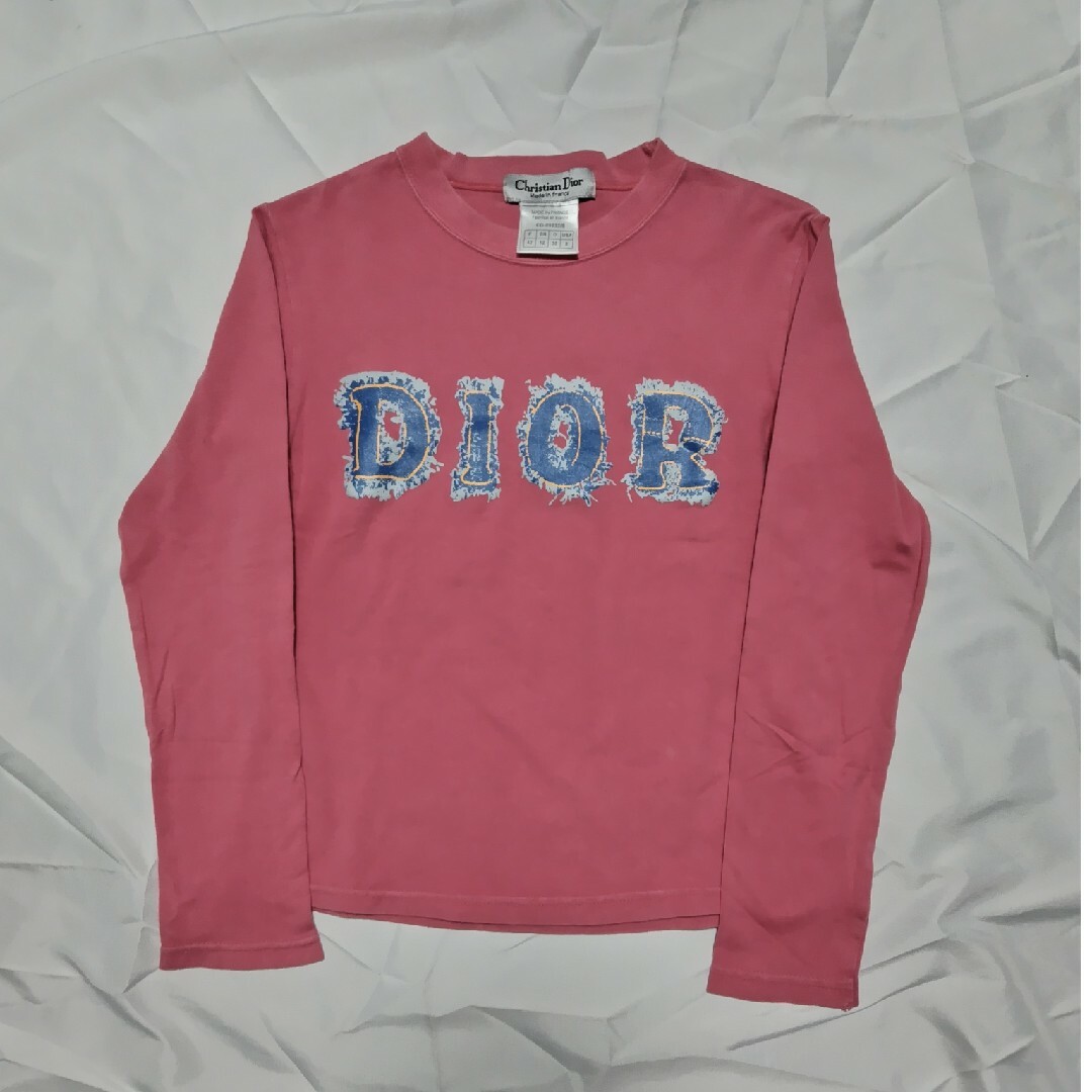 Christian Dior(クリスチャンディオール)のChristian Dior  デニムロゴ  Tシャツ レディースのトップス(Tシャツ(半袖/袖なし))の商品写真