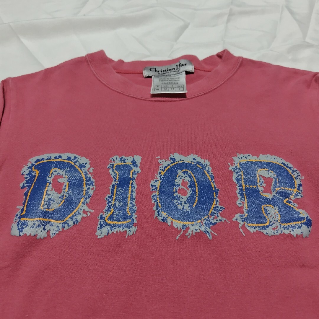 Christian Dior(クリスチャンディオール)のChristian Dior  デニムロゴ  Tシャツ レディースのトップス(Tシャツ(半袖/袖なし))の商品写真