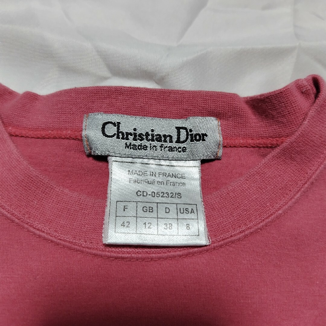 Christian Dior(クリスチャンディオール)のChristian Dior  デニムロゴ  Tシャツ レディースのトップス(Tシャツ(半袖/袖なし))の商品写真