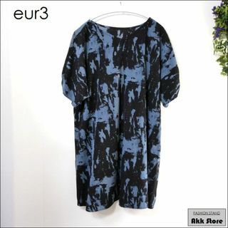 eur3 エウルキューブ レディース トップス 半袖 チュニック L(チュニック)