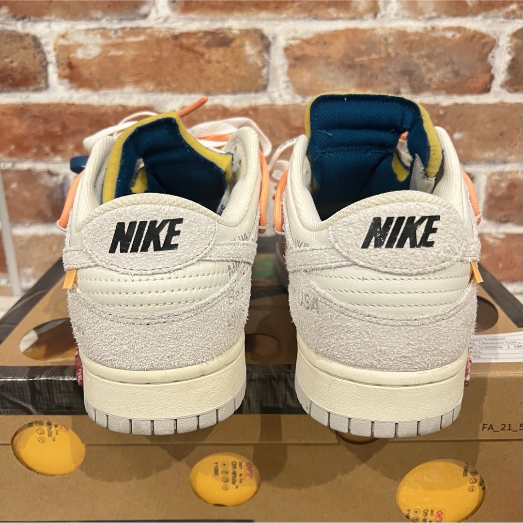OFF-WHITE(オフホワイト)のOff White Nike Dunk Low 1 OF 50 "19" 9.5 メンズの靴/シューズ(スニーカー)の商品写真