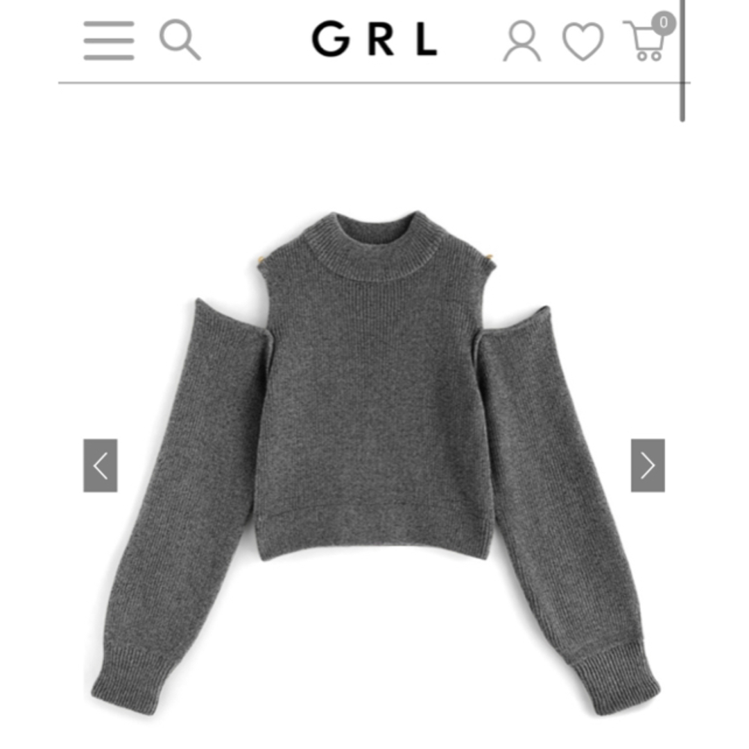 GRL(グレイル)のGRL オープンニット レディースのトップス(ニット/セーター)の商品写真