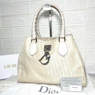 クリスチャンディオール(Christian Dior)の保存袋付✨ ディオール ハンドバッグ カナージュ レディディオール ラブリー(ハンドバッグ)