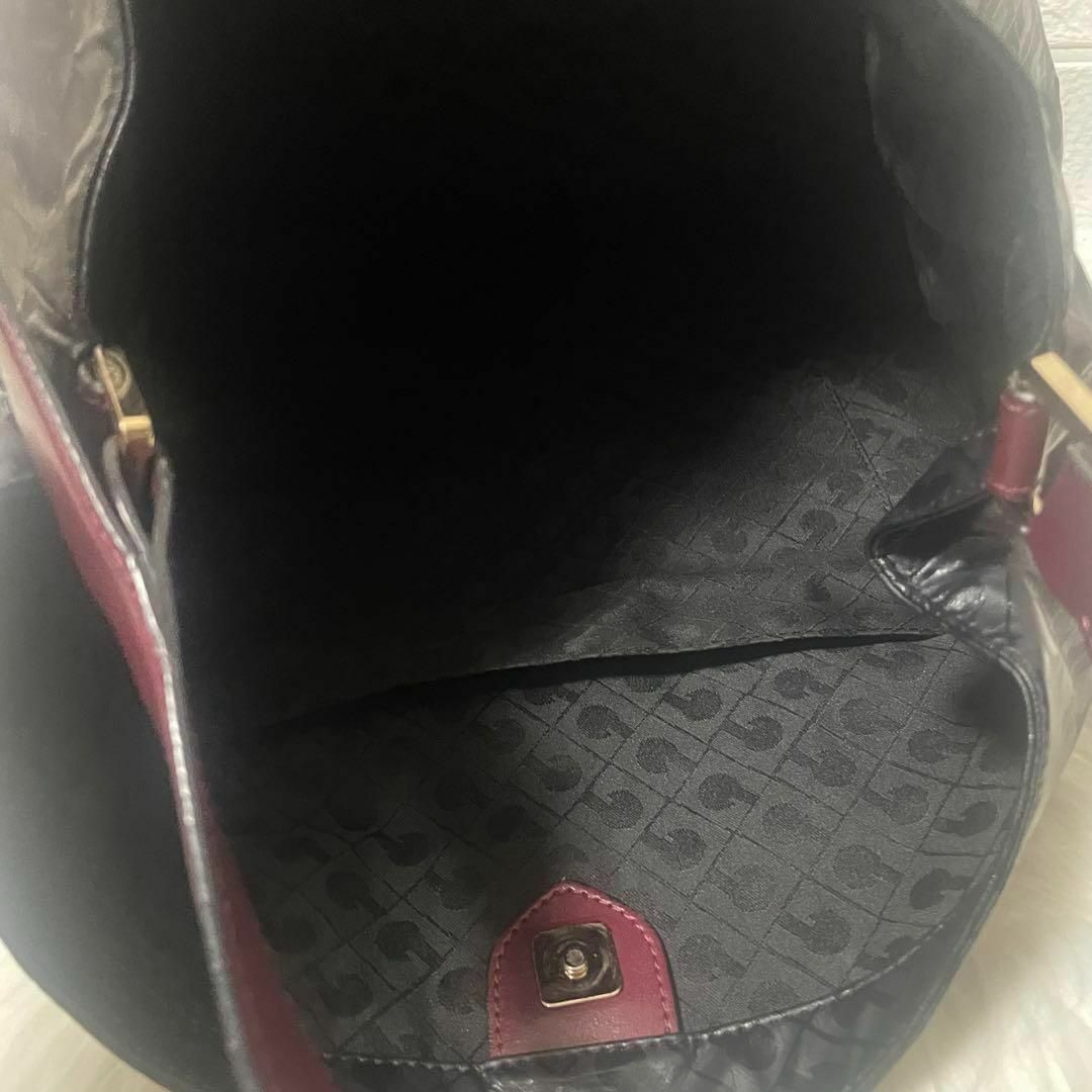 GHERARDINI(ゲラルディーニ)のゲラルディーニ　ショルダーバッグ　ハンドバッグ　ソフティ　ブラック　肩掛け可 レディースのバッグ(ショルダーバッグ)の商品写真