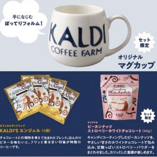 カルディ(KALDI)のカルディ 2024 ドリップコーヒー & マグカップ セット 抜き取り無し(グラス/カップ)