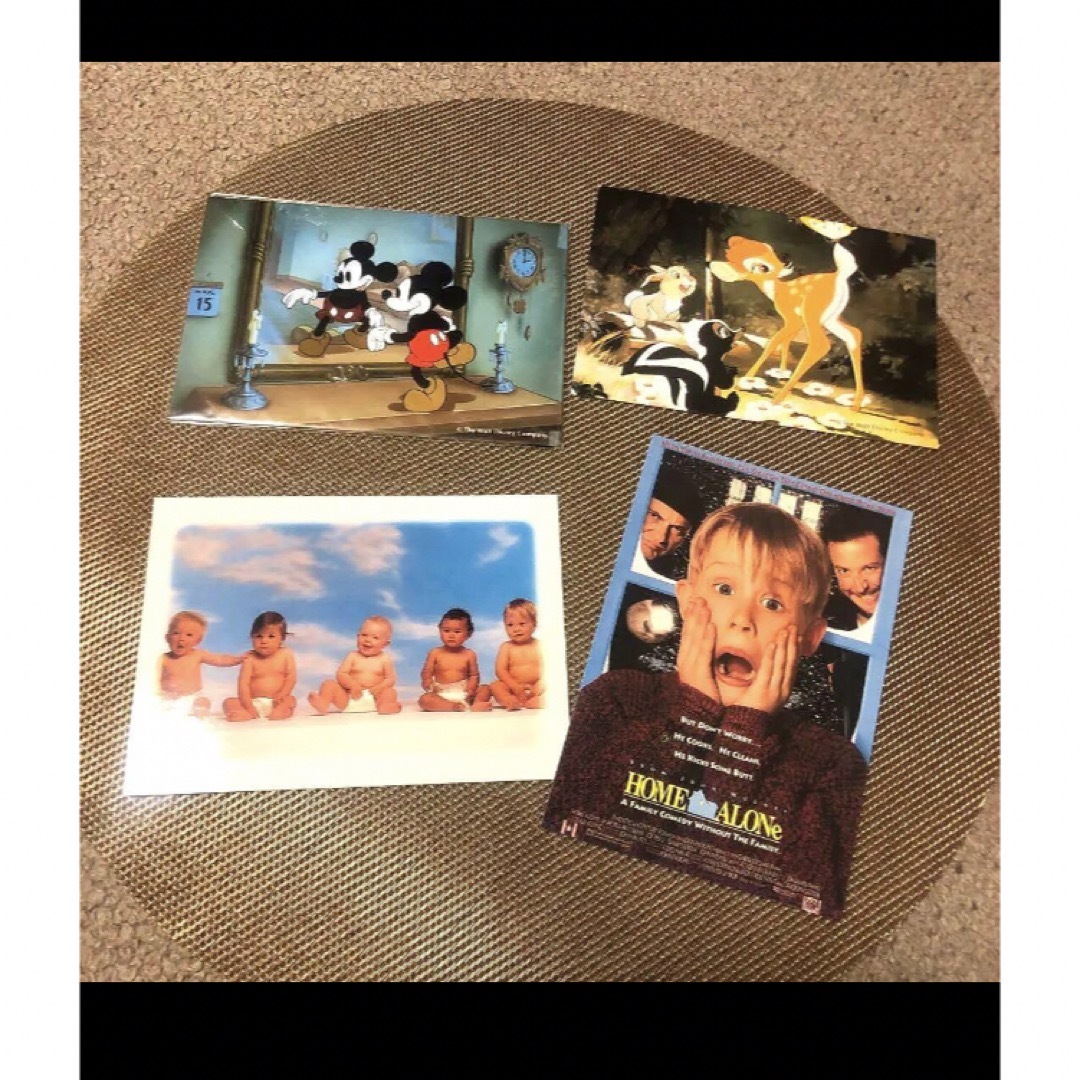 ポストカード　計7枚(ディズニー、ホームアローンなど) エンタメ/ホビーの声優グッズ(写真/ポストカード)の商品写真