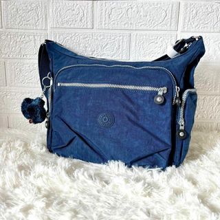 キプリング(kipling)の美品★キプリング　ショルダーバッグ　ナイロン　チャーム　肩掛け可能(ショルダーバッグ)