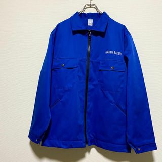 ヴィンテージ(VINTAGE)のユーロ古着　ワークジャケット　カバーオール　企業物　ジップアップ　P531(カバーオール)