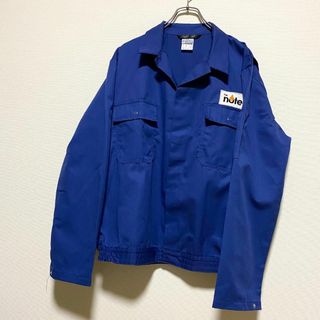 ヴィンテージ(VINTAGE)のユーロ古着　ワークジャケット　カバーオール　企業物　ワッペン　ヴィンテージ(カバーオール)